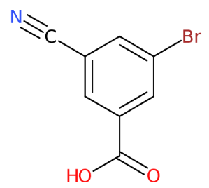 3-溴-5-氰基苯甲酸-CAS:453566-14-8