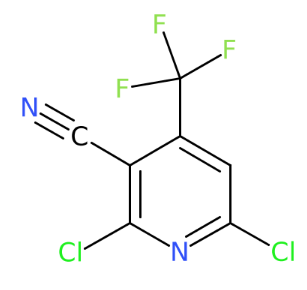 2,6-二氯-3-氰基-4-(三氟甲基)吡啶-CAS:13600-42-5