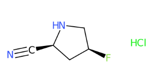 (2S,4S)-4-氟吡咯烷-2-甲腈盐酸盐-CAS:426844-77-1