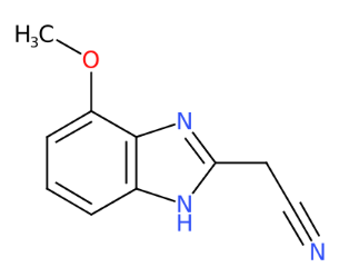 2-(氰基甲基)-4-甲氧基苯并咪唑-CAS:317817-41-7