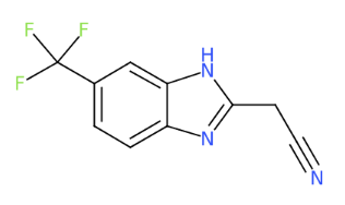 2-(氰基甲基)-6-三氟甲基苯并咪唑-CAS:1500844-32-5