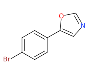 5-(4-溴苯基)-1,3-噁唑-CAS:72571-06-3
