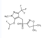 3-(((5-(二氟甲氧基)-1-甲基-3-(三氟甲基)-1H-吡唑-4-基)甲基)磺酰基)-5,5-二甲基-4,5-二氢异恶唑-CAS:447399-55-5