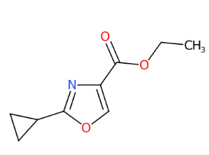 2-环丙基噁唑-4-甲酸乙酯-CAS:1060816-03-6