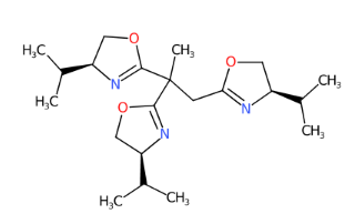 1,2,2-三[(S)-4-异丙基-4,5-二氢-2-噁唑基]丙烷-CAS:458563-75-2