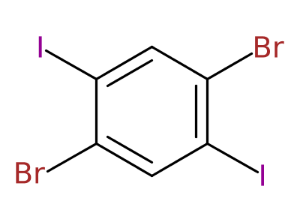 1,4-二溴-2,5-二碘苯-CAS:63262-06-6