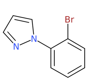 1-(2-溴苯基)-1H-吡唑-CAS:87488-84-4