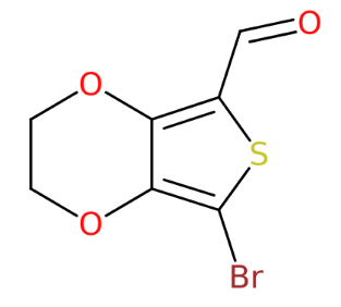 7-溴-2,3-二氢噻吩并[3,4-b] [1,4]二噁英-5-甲醛-CAS:852054-42-3