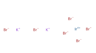 六溴铱(IV)酸钾-CAS:19121-78-9
