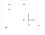 硫代硫酸金(I)钠水合物-CAS:15283-45-1