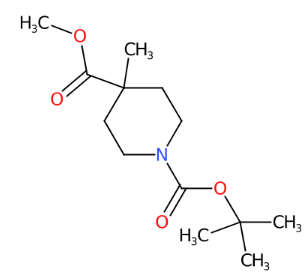 1-Boc-4-甲基哌啶-4-甲酸甲酯-CAS:724790-59-4