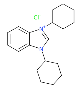 1,3-二环己基氯化苯并咪唑鎓-CAS:1034449-15-4