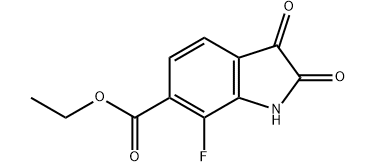 7-氟-2,3-二氧代吲哚啉6-羧酸乙酯-CAS:2089334-07-4