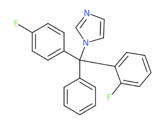 1-((2-氟苯基)(4-氟苯基)(苯基)甲基)-1H-咪唑-CAS:119006-77-8