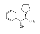 (1R,2S)-1-苯基-2-(1-吡咯烷基)丙烷-1-醇-CAS:127641-25-2