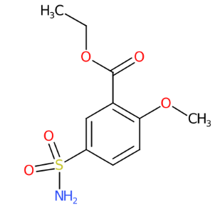 2-甲氧基-5-氨磺酰基苯甲酸乙酯-CAS:33045-53-3