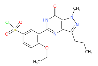 4-乙氧基-3-(1-甲基-7-氧代-3-丙基-6,7-二氢-1H-293399吡唑并[4,3-d]嘧啶-5-基)苯-1-磺酰氯-CAS:139756-22-2