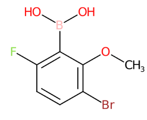 (3-溴-6-氟-2-甲氧基苯基)硼酸-CAS:957120-30-8