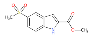 5-甲基磺基吲哚-2-甲酸甲酯-CAS:205873-28-5