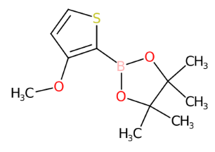 2-(3-甲氧基噻吩-2-基)-4,4,5,5-四甲基-1,3,2-二氧硼杂环戊烷-CAS:1310384-98-5