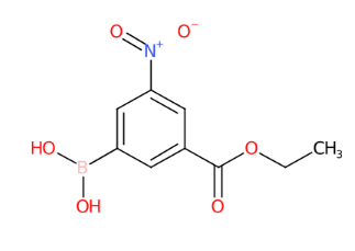 3-乙氧羰基-5-硝基苯硼酸-CAS:850568-37-5