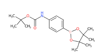 (4-(4,4,5,5-四甲基-1,3,2-二氧杂硼杂环戊烷-2-基)苯基)氨基甲酸叔丁酯-CAS:330793-01-6