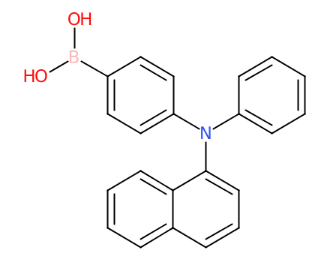 (4-(萘-1-基(苯基)氨基)苯基)硼酸-CAS:717888-41-0