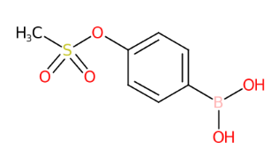 (4-((甲基磺酰基)氧基)苯基)硼酸-CAS:957035-04-0