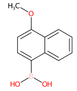(4-甲氧基萘-1-基)硼酸-CAS:219834-95-4