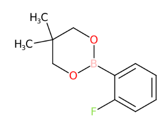 2-(2-氟苯基)-5,5-二甲基-1,3,2-二氧硼杂环己烷-CAS:346656-39-1