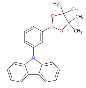 (3-(咔唑-9-基)苯基)频哪醇硼酸酯-CAS:870119-58-7