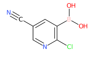 (2-氯-5-氰基吡啶-3-基)硼酸-CAS:957060-96-7