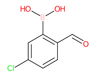 5-氯-2-甲酰基苯硼酸-CAS:870238-36-1