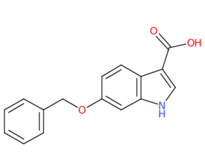 6-苄氧基-3-吲哚羧酸-CAS:24370-74-9