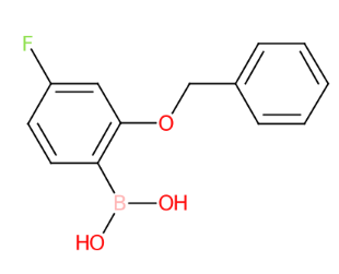 2-苄氧基-4-氟苯硼酸-CAS:848779-87-3