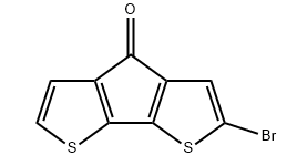 2-溴-4H-环戊二烯并[1,2-b:5,4-b']二噻吩-4-酮-CAS:942398-52-9