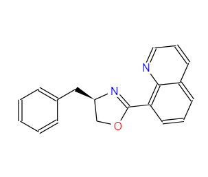 (R)-4-苄基-2-(喹啉-8-基)-4,5-二氢恶唑-CAS:259105-55-0