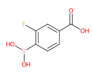 4-羧基-2-氟苯硼酸-CAS:851335-07-4