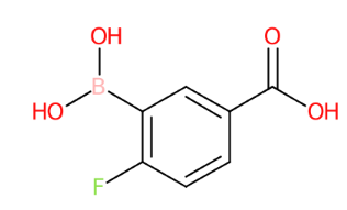 3-硼-4-氟苯甲酸-CAS:874219-59-7