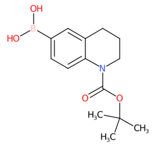 (1-(叔丁氧基羰基)-1,2,3,4-四氢喹啉-6-基)硼酸-CAS:1260150-04-6