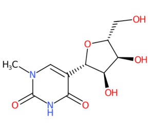 5-((2S,3R,4S,5R)-3,4-二羟基-5-(羟甲基)四氢呋喃-2-基)-1-甲基嘧啶-2,4(1H,3H)-二酮-CAS:13860-38-3