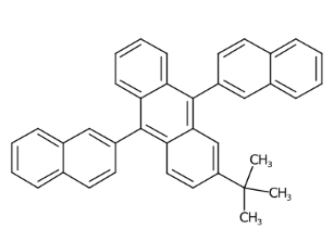 2-叔丁基-9,10-二(萘-2-基)蒽-CAS:274905-73-6