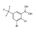 3-溴-2-氯-5-三氟甲基苯硼酸-CAS:957120-85-3