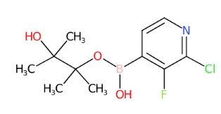 3-羟基-2,3-二甲基丁-2-基氢(2-氯-3-氟吡啶-4-基)硼酸酯-CAS:1029654-43-0