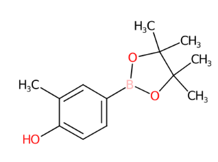 2-甲基-4-(4,4,5,5-四甲基-1,3,2-二氧硼杂环戊烷-2-基)苯酚-CAS:627906-52-9