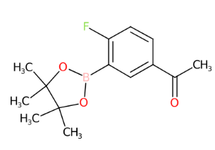 1-(4-氟-3-(4,4,5,5-四甲基-1,3,2-二氧硼杂环戊烷-2-基)苯基)乙酮-CAS:765916-70-9