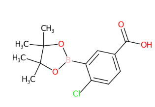 4-氯-3-(4,4,5,5-四甲基-1,3,2-二氧硼杂环戊烷-2-基)苯甲酸-CAS:918331-73-4