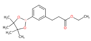 3-(3-(4,4,5,5-四甲基-1,3,2-二氧硼杂环戊烷-2-基)苯基)丙酸乙酯-CAS:935854-36-7
