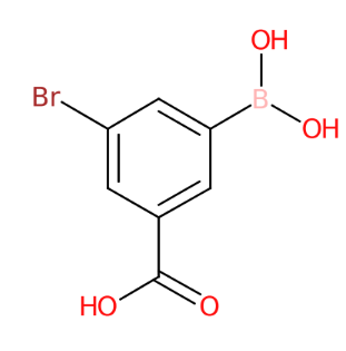 3-硼酸-5-溴苯甲酸-CAS:913835-73-1