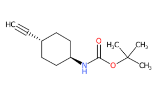 反式-1-(BOC-氨基)-4-炔基环己烷-CAS:947141-86-8